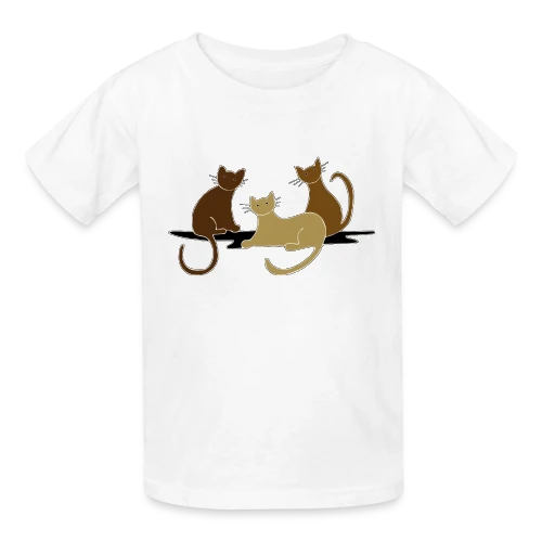 L'Amour des Chats - T-shirts Russell Enfant