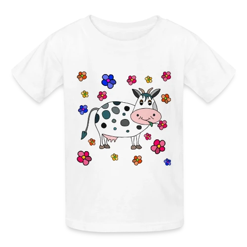 Krowa, la Vache Amusante - T-shirts Russell Enfant