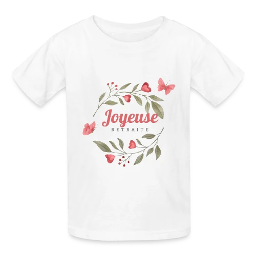 Joyeuse Retraite : L'Humour au Rendez-vous ! - T-shirts Russell Enfant