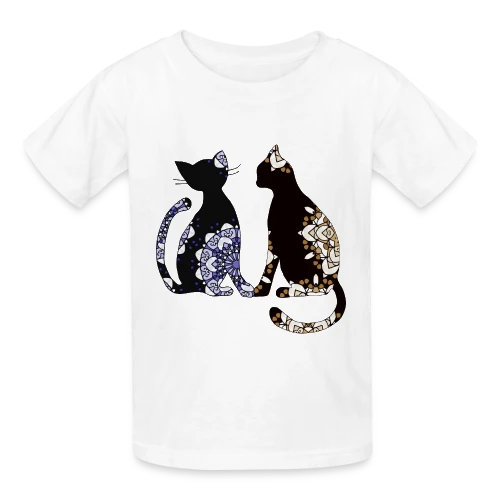 Passion Chat - T-shirts Russell Enfant