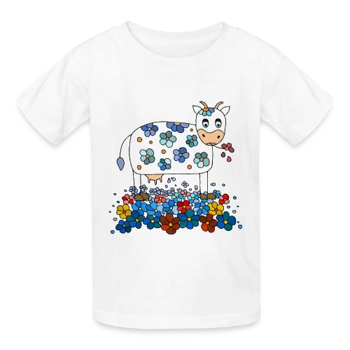 La Vache Mignonne - T-shirts Russell Enfant