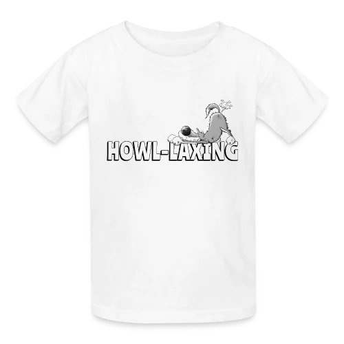 Loup qui pète - Humour animalier cartoon - T-shirts Russell Enfant