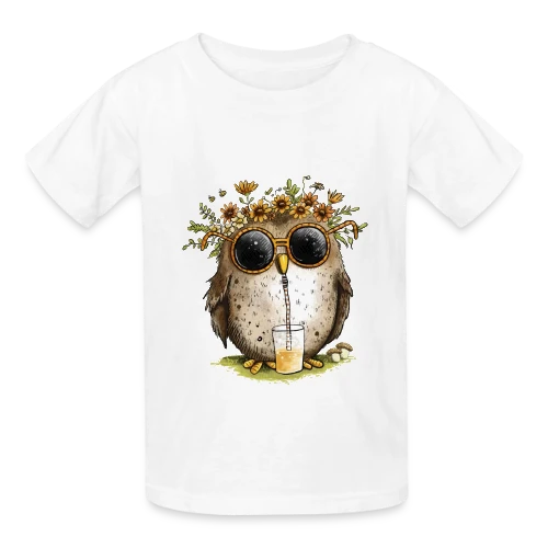 Chouette Cool et Limonade - T-shirts Russell Enfant