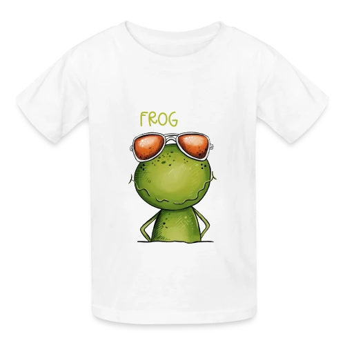 Grenouille Cool et Inoubliable - T-shirts Russell Enfant