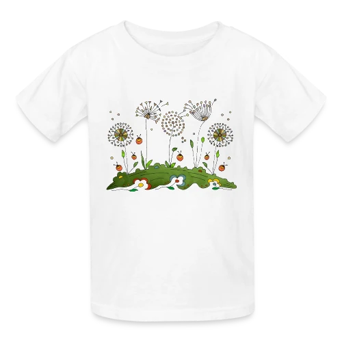 Éclat Floral - T-shirts Russell Enfant