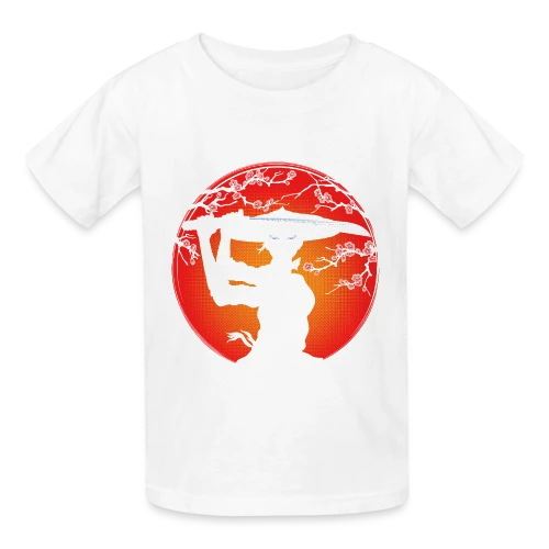 Kunoichi Esprit Bushido - T-shirts Russell Enfant