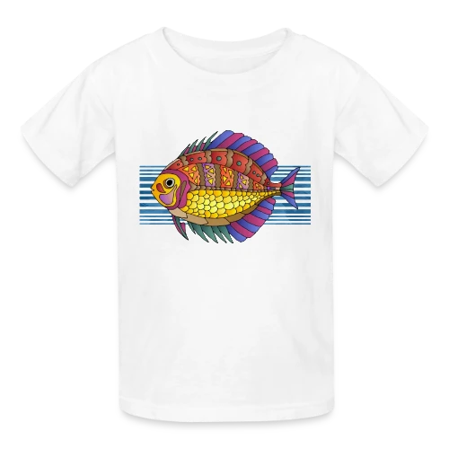Design Numérique 5099 : Votre Style Unique - T-shirts Russell Enfant