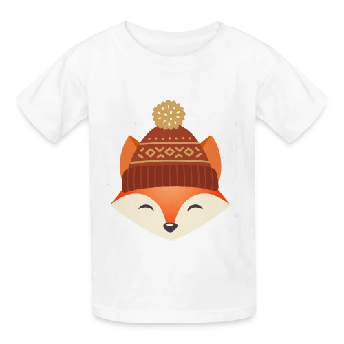 T-shirt Renard Urbain au Bonnet Stylé - T-shirts Russell Enfant