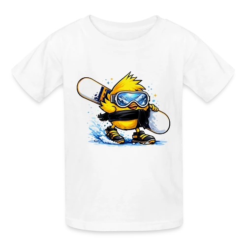 T-shirt Snowboardeur Déglingué - T-shirts Russell Enfant