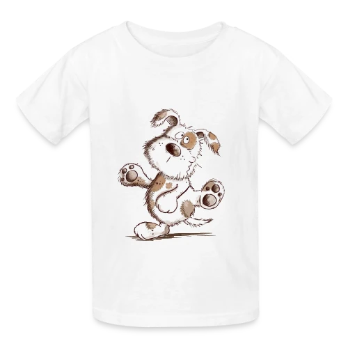 Chien Danseur Joyeux - T-shirts Russell Enfant