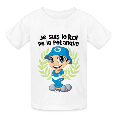 Roi de la pétanque - T-shirts Russell Enfant