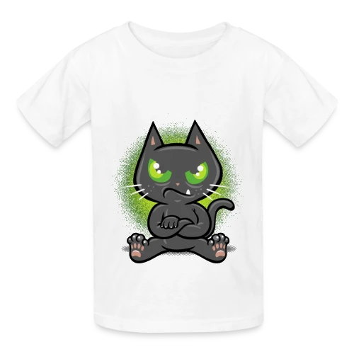 Chat Têtu : Non, et c'est tout ! - T-shirts Russell Enfant