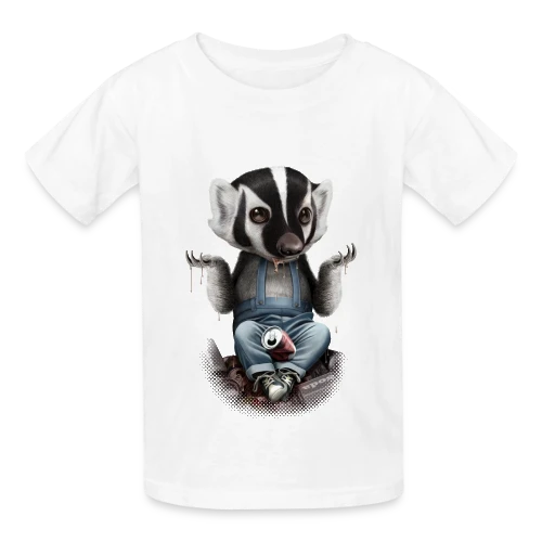 Je m'en fiche, Blaireau Rusé - T-shirts Russell Enfant