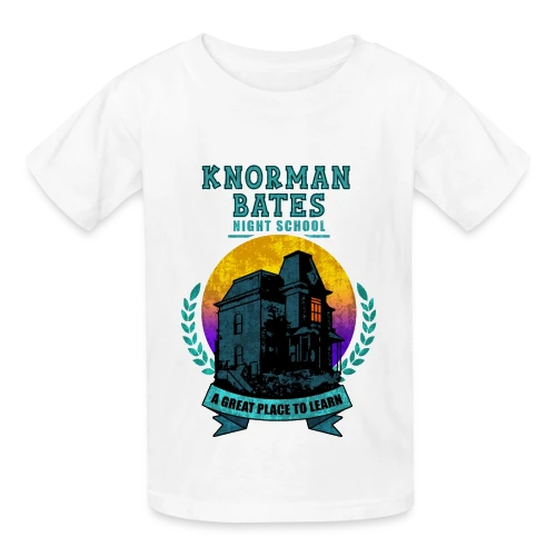 Knorman Bates : Cours du Soir - T-shirts Russell Enfant