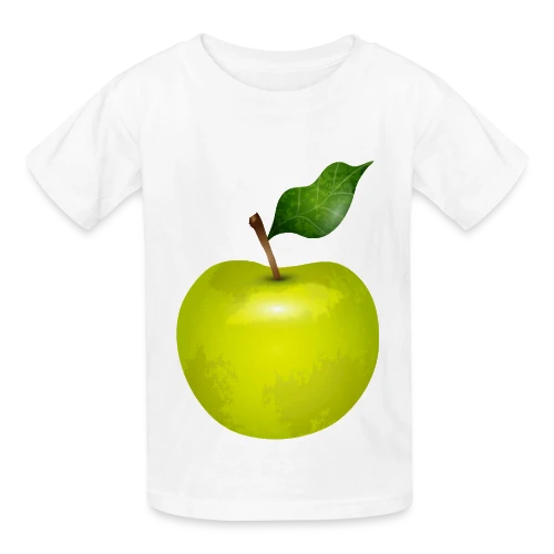 Pomme Verte Éclatante - T-shirts Russell Enfant