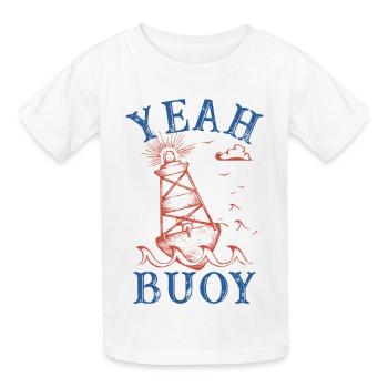 oui bouée Graphique - T-shirts Russell Enfant - blanc - Devant - AI Model Kid Male (0cm)