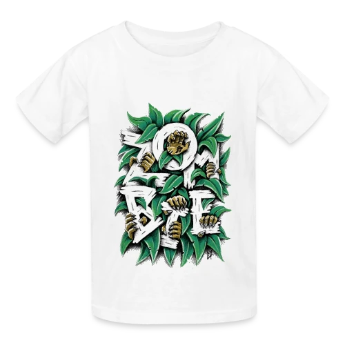 ZOMBIE : Les Griffes Végétales - T-shirts Russell Enfant