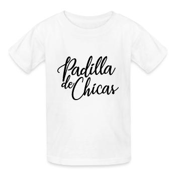 Padilla de Chicas Bride's Gang Bridesmaid Wedding - Kids T-Shirt by Russell - white - Front - AI Model Kid Male (0cm)