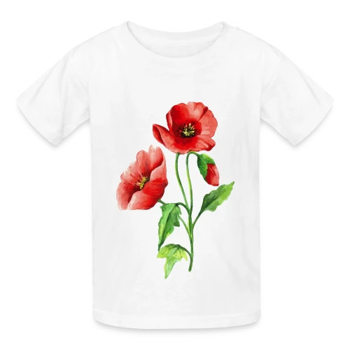 Jardin Fleuri Intemporel - T-shirts Russell Enfant