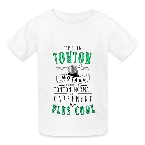 Mon Tonton Motard, le plus cool ! - T-shirts Russell Enfant