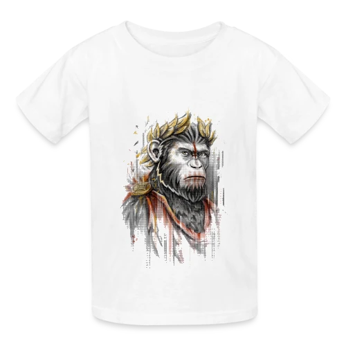 César l'Empereur Singe - T-shirts Russell Enfant