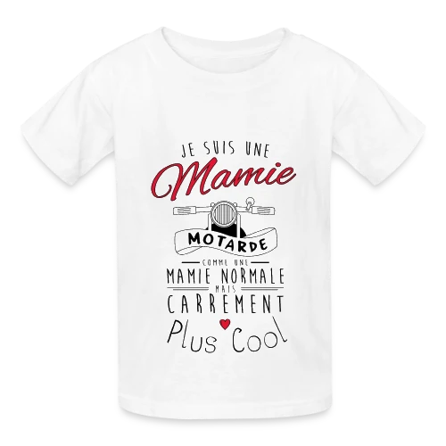 Mamie Motarde Super Cool - T-shirts Russell Enfant