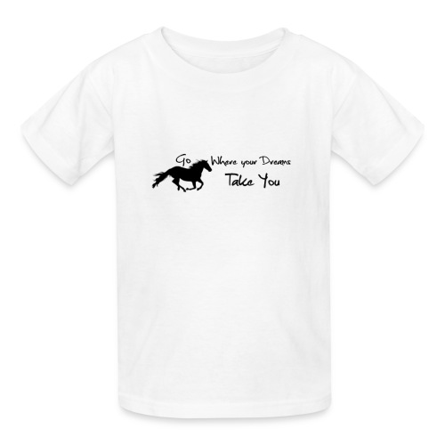Go for your dream - T-shirts Russell Enfant