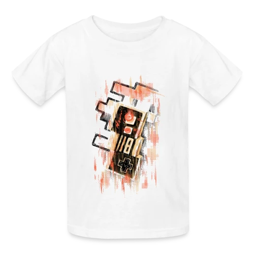 Manette Rétro Floue NES - T-shirts Russell Enfant