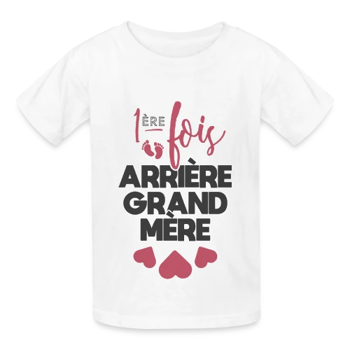 T-shirt Future Arrière-Grand-Mère Fière - T-shirts Russell Enfant