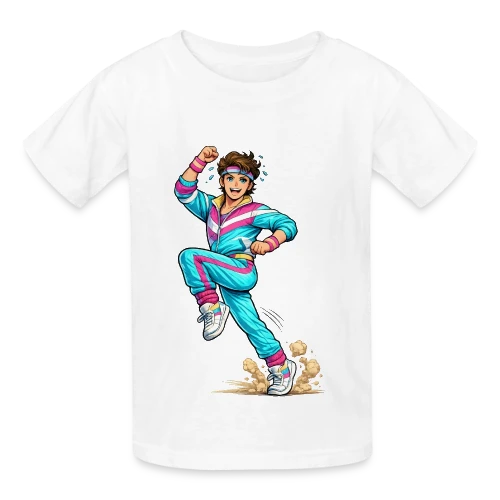 L'Homme Aérobic Déchaîné - T-shirts Russell Enfant