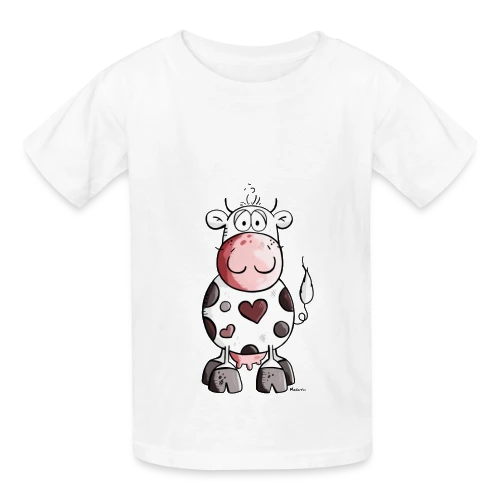 Mooo la Vache Rigolote - T-shirts Russell Enfant