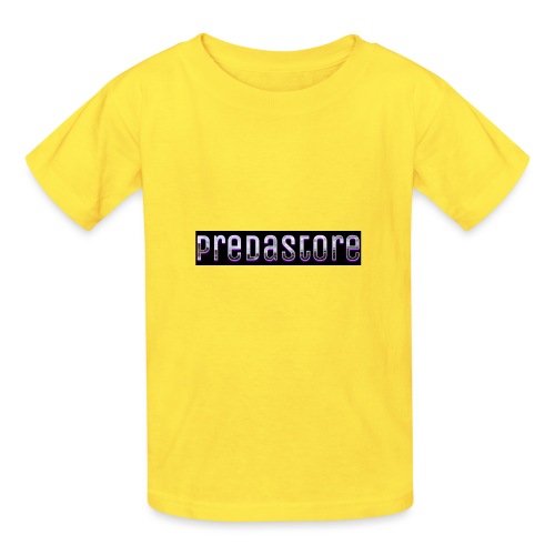 PredaStore Original Logo Design - Kids T-Shirt by Russell