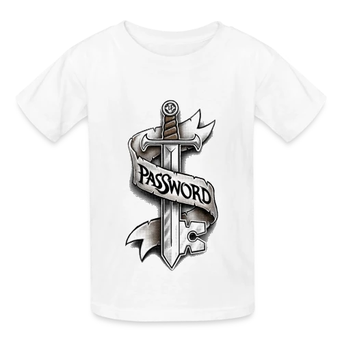 Cyber-Épée Secrète - T-shirts Russell Enfant