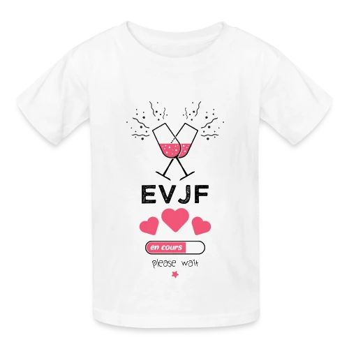 EVJF en cours, patientez ! - T-shirts Russell Enfant
