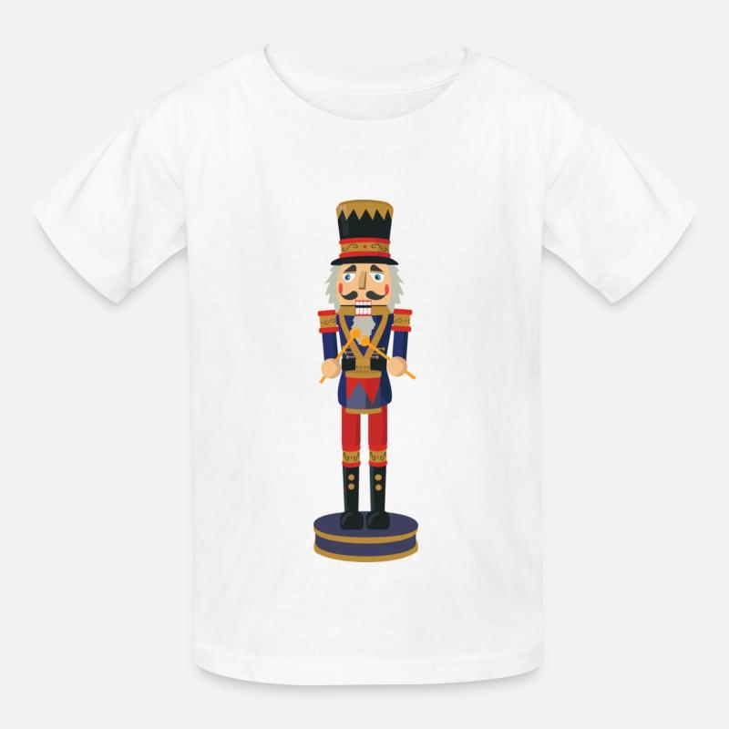Nutcracker - Kinder T-Shirt von Russell - Weiß
