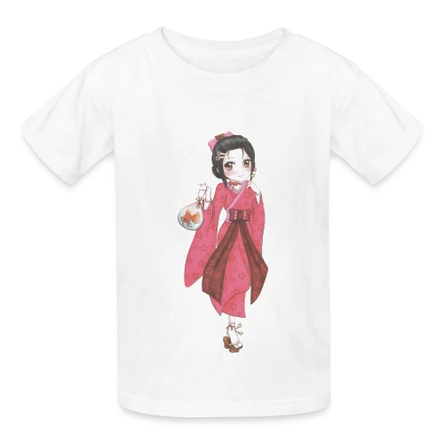 L'Univers des Mangas Japonais - T-shirts Russell Enfant