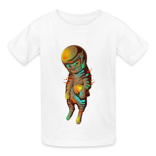 Félin Touchdown - T-shirts Russell Enfant