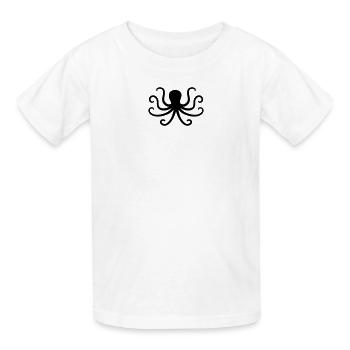 Kraken - T-shirts Russell Enfant - blanc - Devant - AI Model Kid Male (0cm)