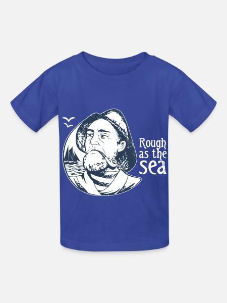 seaman - Kinder T-Shirt von Russell - Royalblau