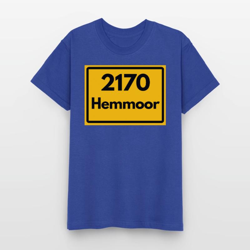 OLD POSTCODE POSTCODE RETRO 2170 HOCHMOOR – HEIDE Kids T-Shirt by Russell