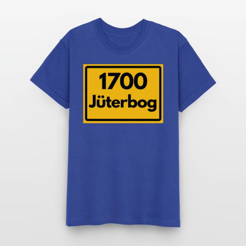 OLD POSTCODE POSTCODE RETRO 1700 JÜTERBOG HEIMAT Kids T-Shirt by Russell