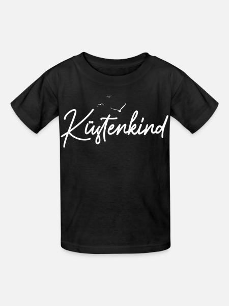 Küstenkind - Kinder T-Shirt von Russell - Schwarz