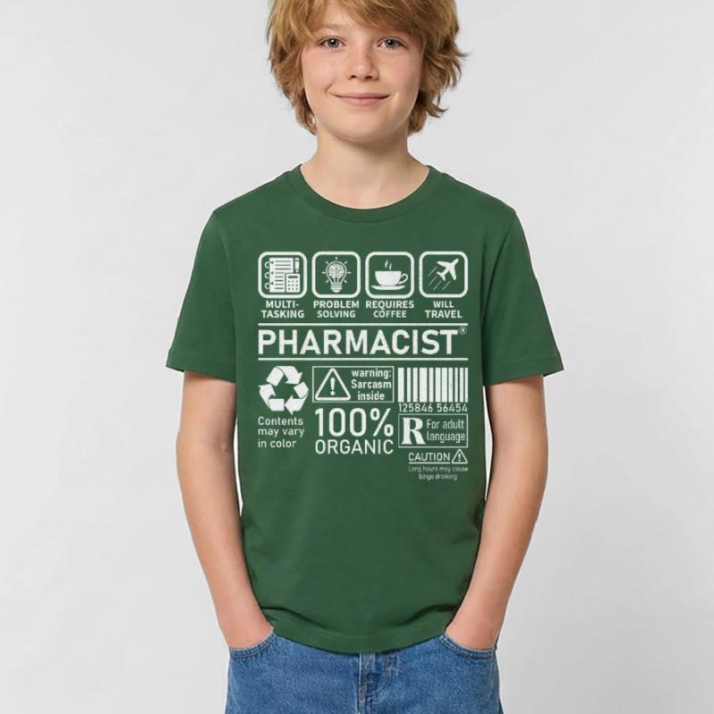 Pharmacist multi tasking problem solving Kids T-Shirt by Russell