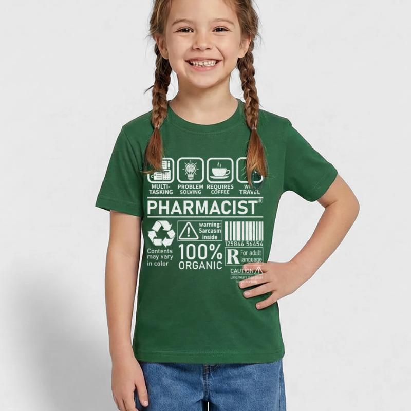 Pharmacist multi tasking problem solving Kids T-Shirt by Russell