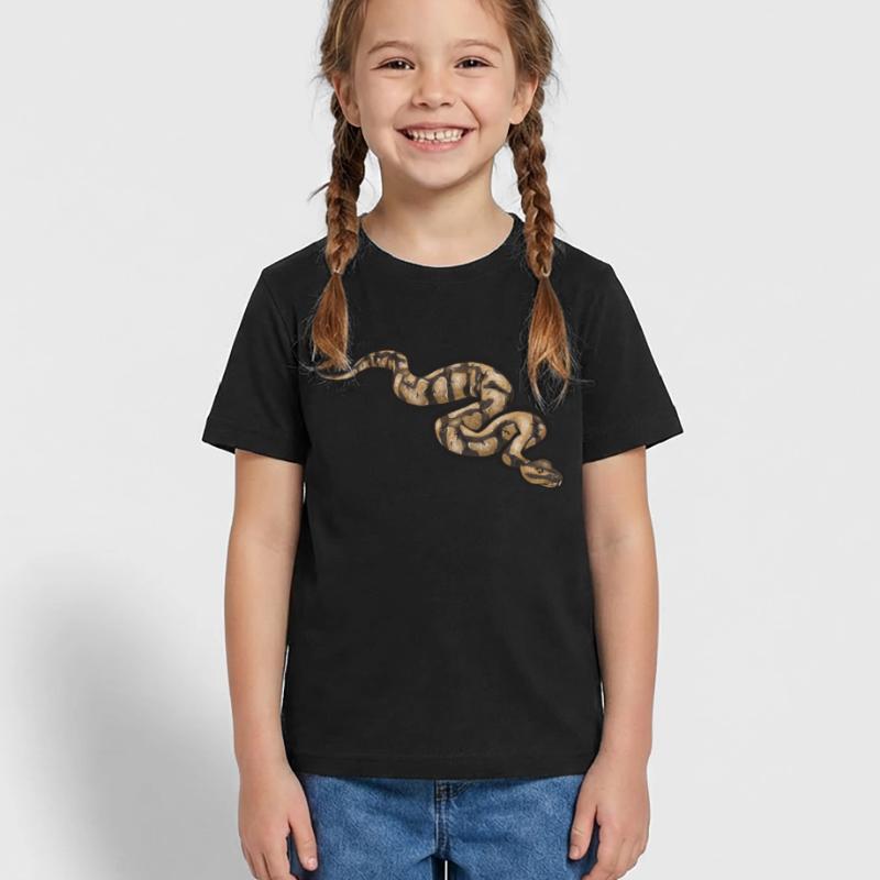 Ball Python Schlange Königspython Kinder T-Shirt von Russell