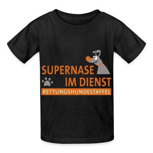Supernase im Dienst - Kinder T-Shirt von Russell