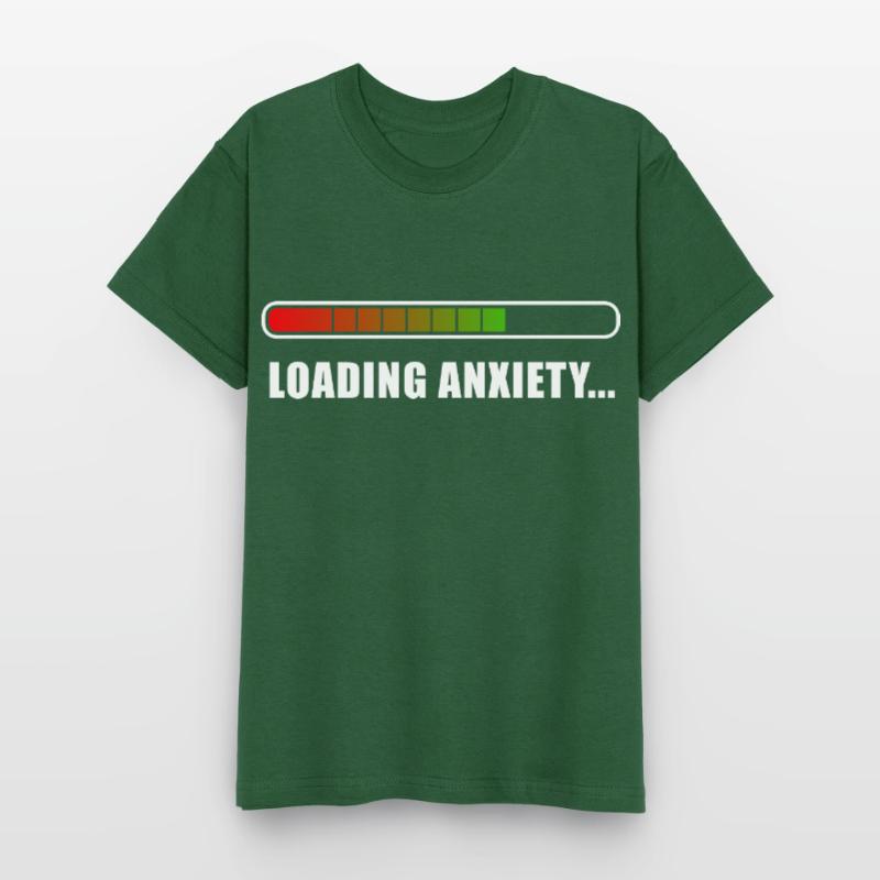 Loading Anxiety... Kids T-Shirt by Russell