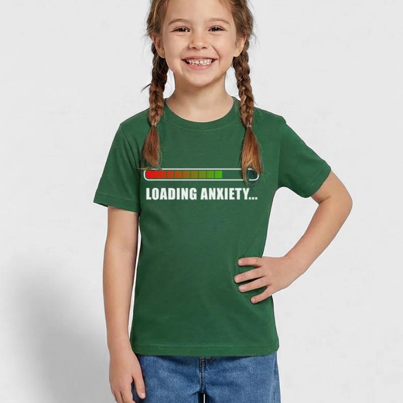 Loading Anxiety... Kids T-Shirt by Russell