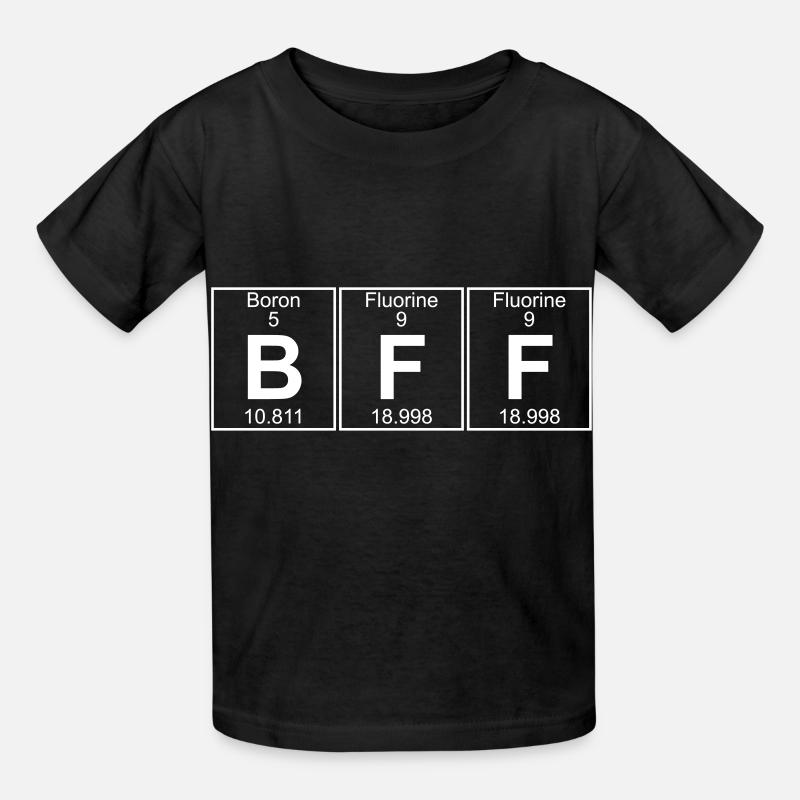 BFF (BFF) - complet - T-shirts Russell Enfant - noir