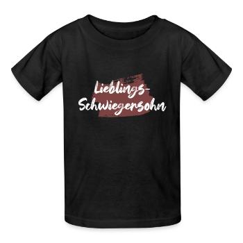 Lieblings Schwiegersohn Geschenk Schwiegersöhne - Kinder T-Shirt von Russell - Schwarz - Vorne - AI Model Kid Male (0cm)